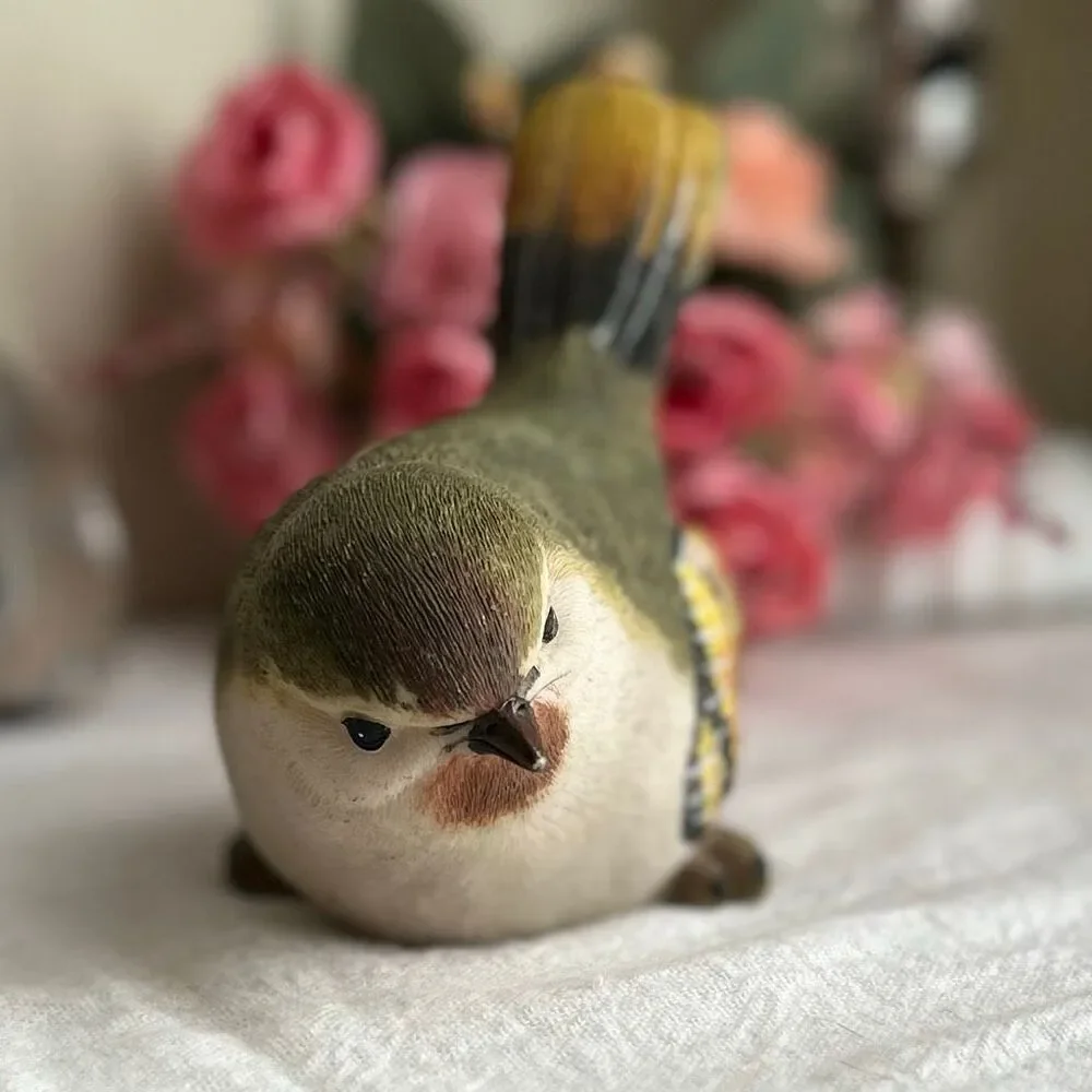 3/$15 Large Wobbler Bird Decorative Figurine